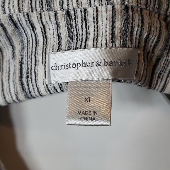 Christopher & Banks Women's 3/4 Sleeve Zippered Jacket Size XL - Picture 5 of 9